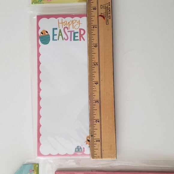 Happy Easter Magnetic List Pad 80 Pages (set of 5) - Picture 2 of 3